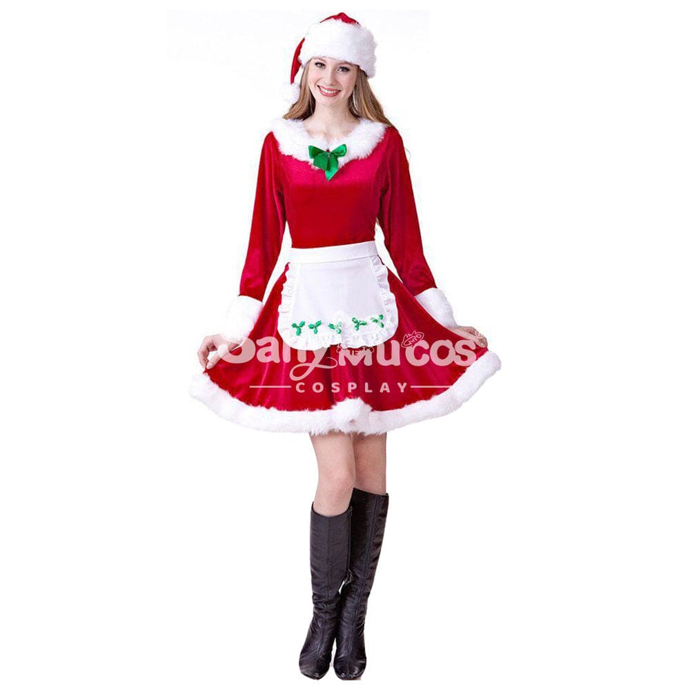 【In Stock】Christmas Cosplay Christmas Maid Costume Costumes