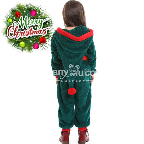 【In Stock】Christmas Cosplay Christmas Pajamas Costume Kid Size Costumes