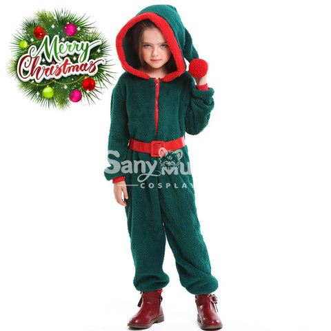 【In Stock】Christmas Cosplay Christmas Pajamas Costume Kid Size Costumes