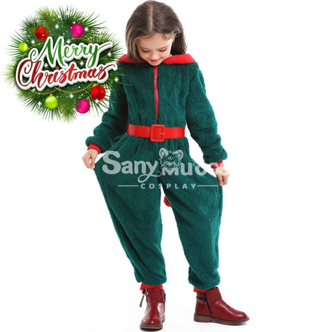 【In Stock】Christmas Cosplay Christmas Pajamas Costume Kid Size Costumes