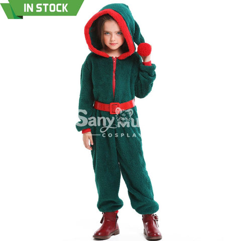 【In Stock】Christmas Cosplay Christmas Pajamas Costume Kid Size Costumes