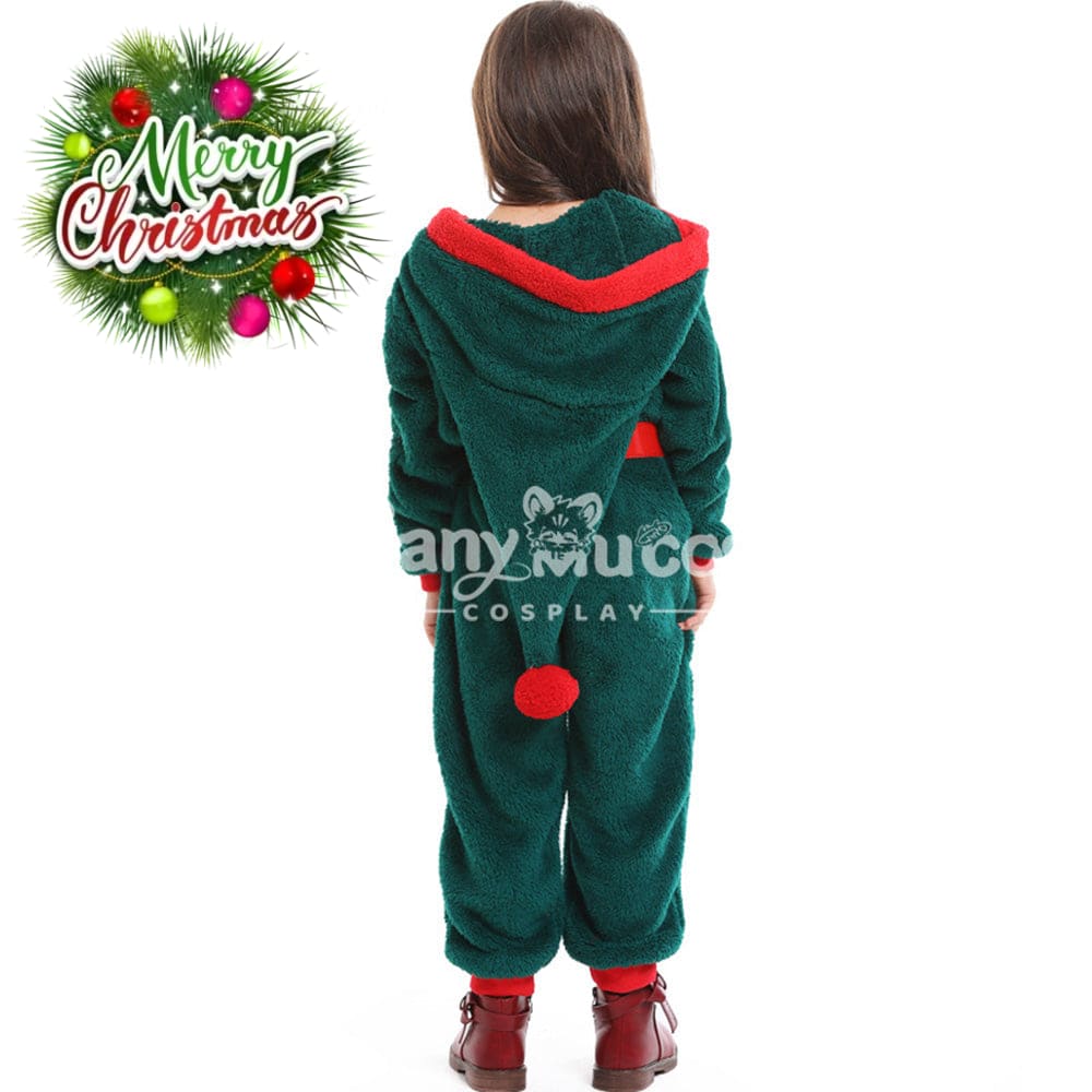 【In Stock】Christmas Cosplay Christmas Pajamas Costume Kid Size Costumes