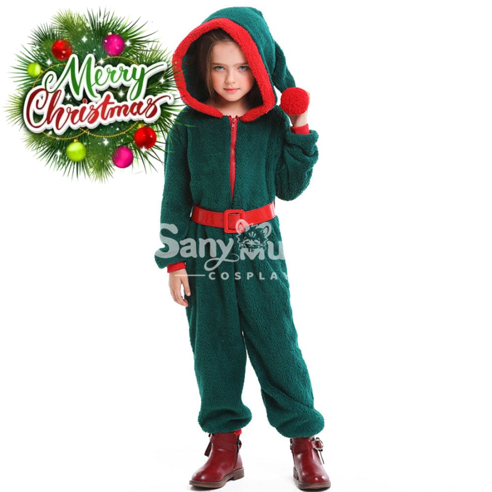 【In Stock】Christmas Cosplay Christmas Pajamas Costume Kid Size Costumes