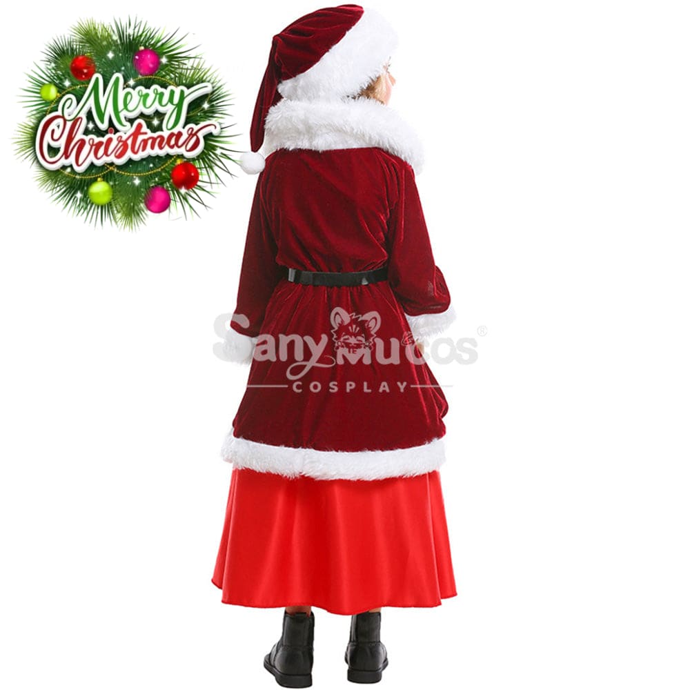 【In Stock】Christmas Cosplay Christmas Party Princess Costume Kid Size Costumes