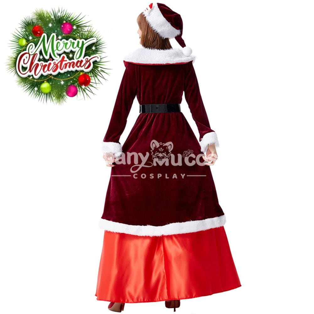 【In Stock】Christmas Cosplay Christmas Party Queen Costume Costumes