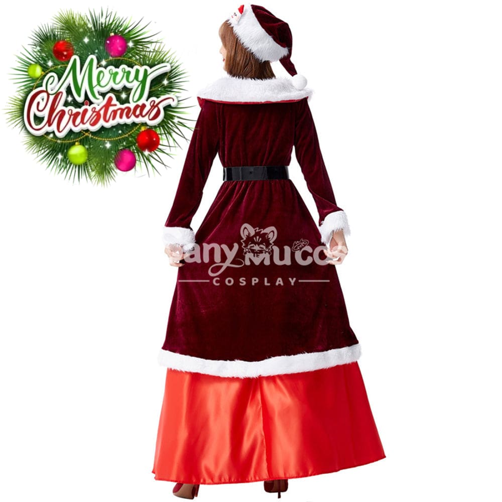 【In Stock】Christmas Cosplay Christmas Party Queen Costume Costumes