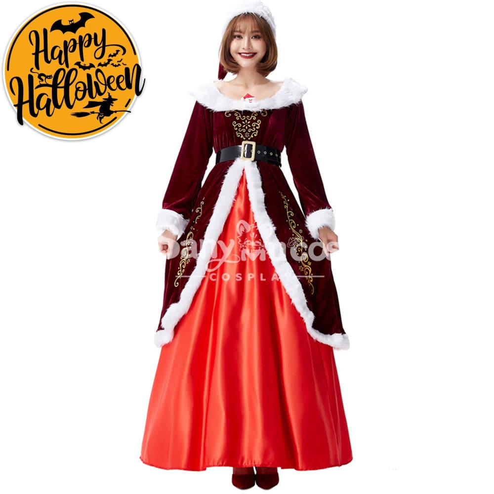 【In Stock】Christmas Cosplay Christmas Party Queen Costume Costumes