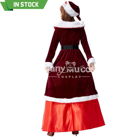 【In Stock】Christmas Cosplay Christmas Party Queen Costume Costumes