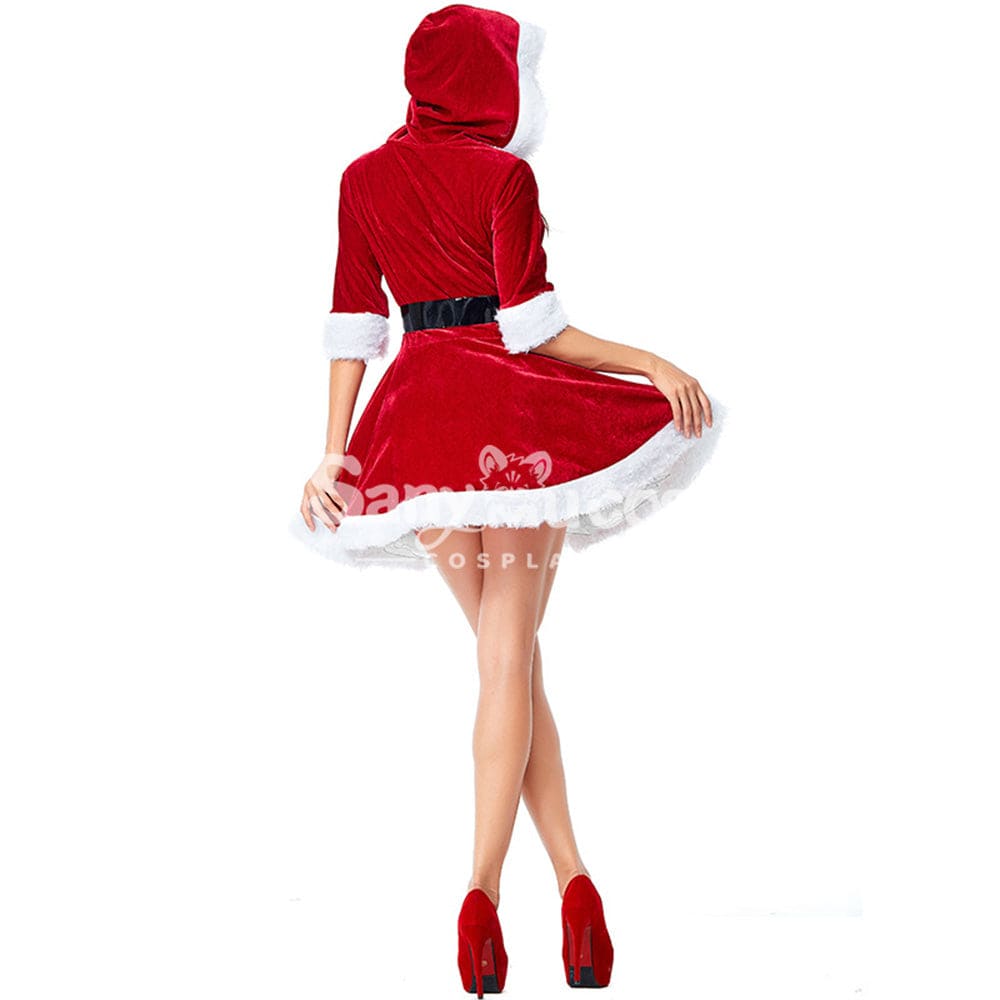 【In Stock】Christmas Cosplay Christmas Puffy Skirt Costume Costumes