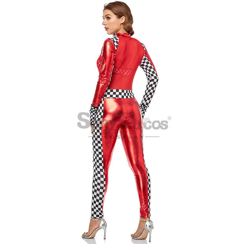 【In Stock】Christmas Cosplay Racing Jumpsuit Costume Costumes