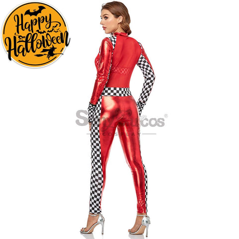 【In Stock】Christmas Cosplay Racing Jumpsuit Costume Costumes