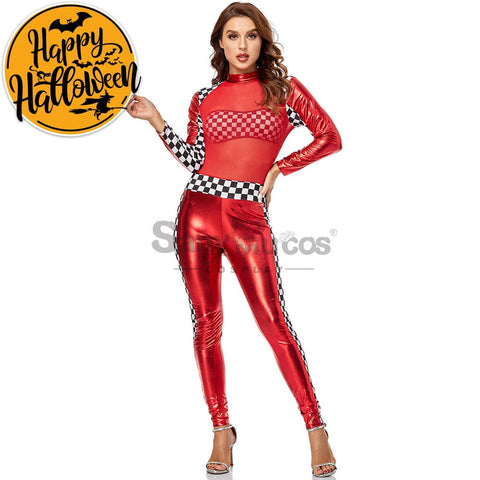 【In Stock】Christmas Cosplay Racing Jumpsuit Costume Costumes