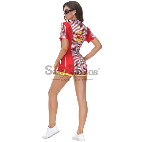 【In Stock】Christmas Cosplay Racing Suit Costume Costumes