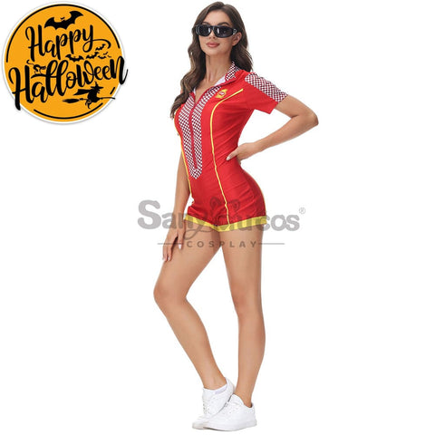 【In Stock】Christmas Cosplay Racing Suit Costume Costumes
