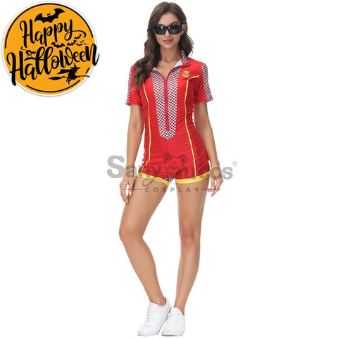 【In Stock】Christmas Cosplay Racing Suit Costume Costumes