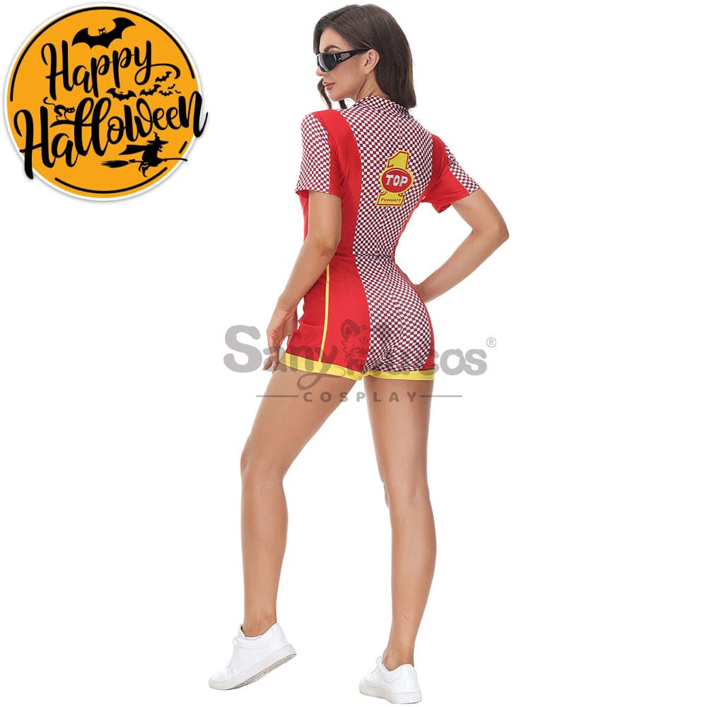 【In Stock】Christmas Cosplay Racing Suit Costume Costumes