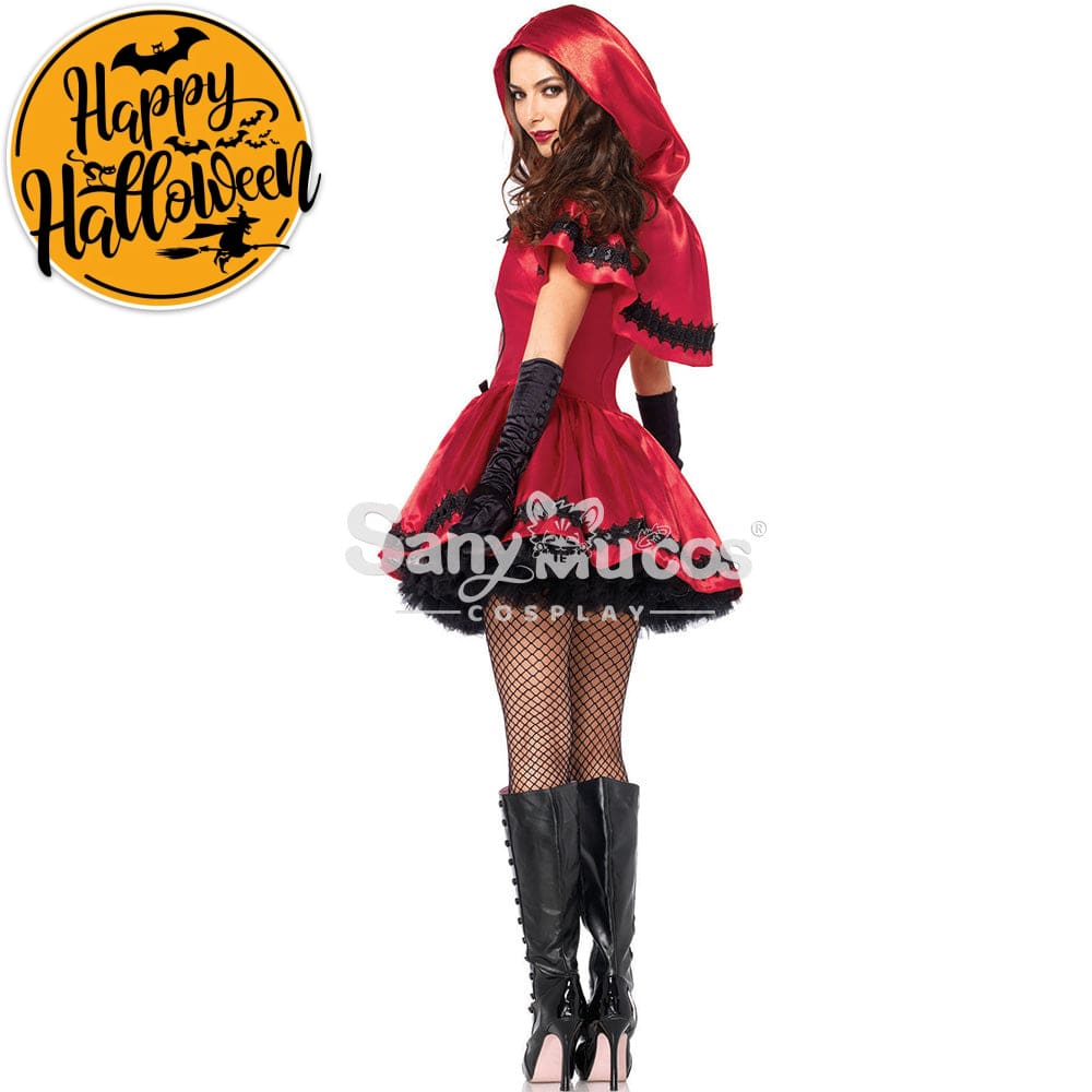 【In Stock】Christmas Cosplay Red Riding Hood Gothic Fashion Costume Costumes
