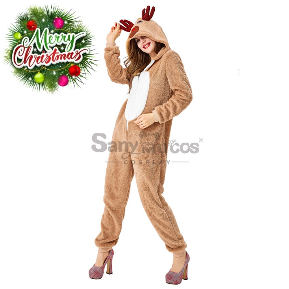 【In Stock】Christmas Cosplay Christmas Reindeer Costume Costumes