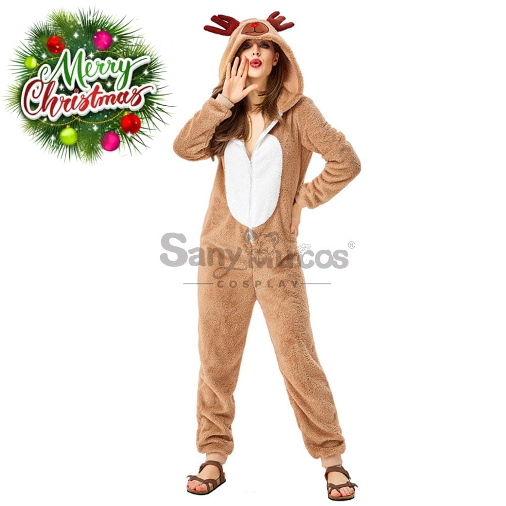 【In Stock】Christmas Cosplay Christmas Reindeer Costume Costumes