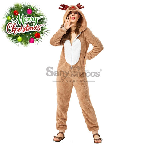 【In Stock】Christmas Cosplay Christmas Reindeer Costume Costumes