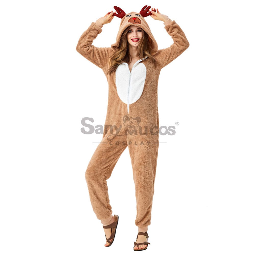 【In Stock】Christmas Cosplay Christmas Reindeer Costume Costumes