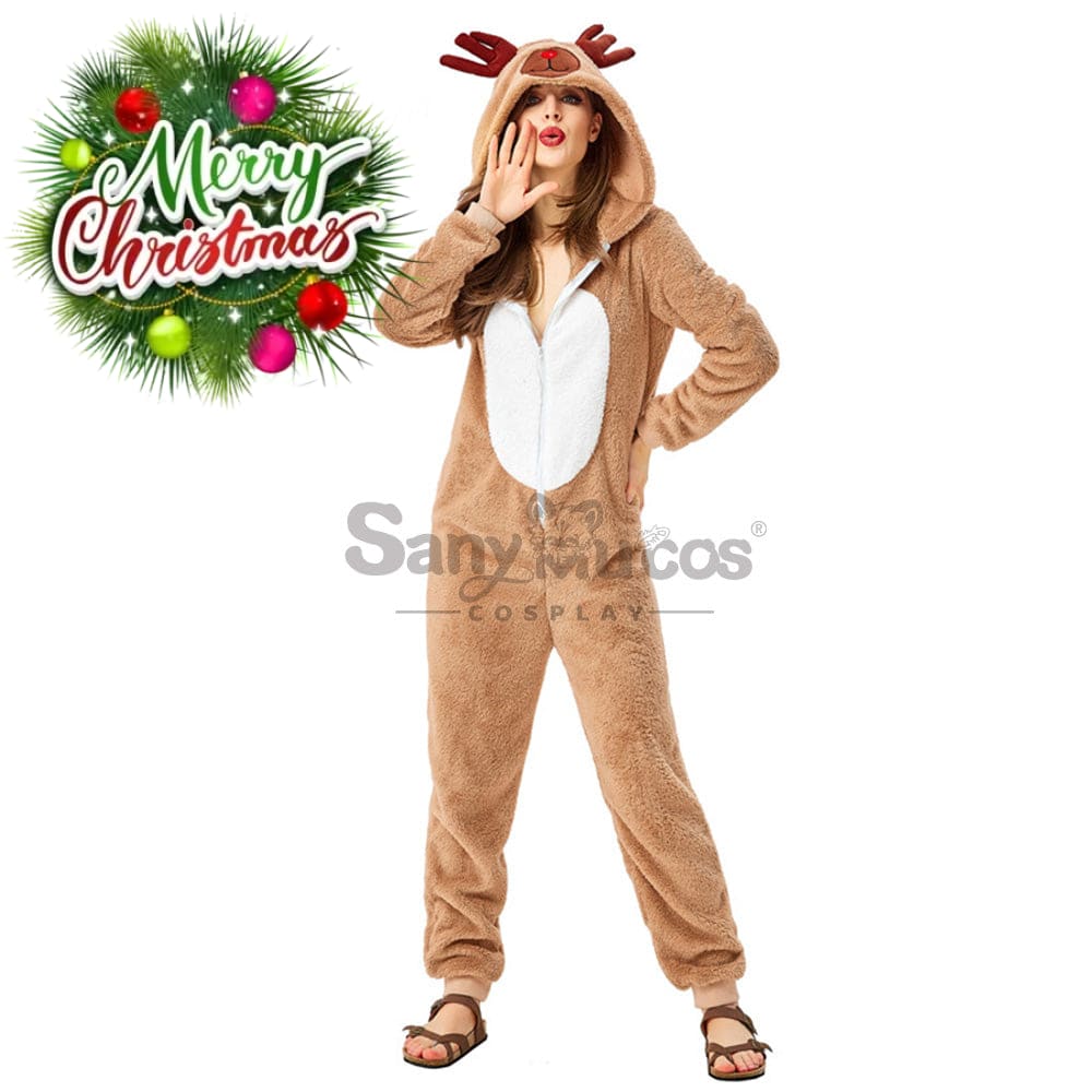 【In Stock】Christmas Cosplay Christmas Reindeer Costume Costumes