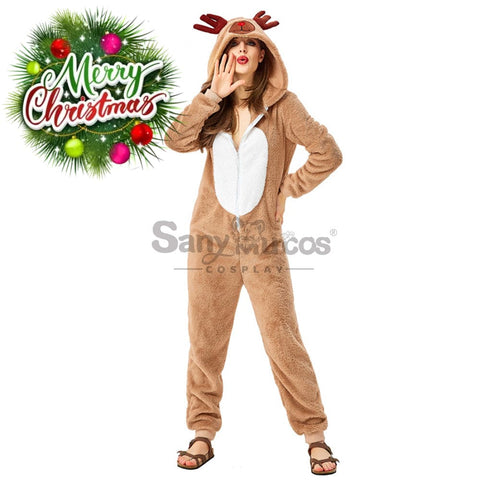 【In Stock】Christmas Cosplay Christmas Reindeer Costume Costumes