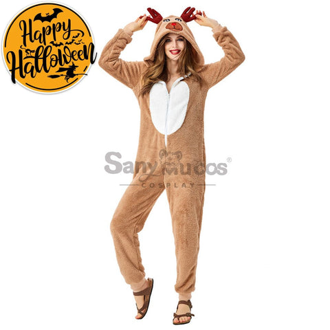 【In Stock】Christmas Cosplay Christmas Reindeer Costume Costumes