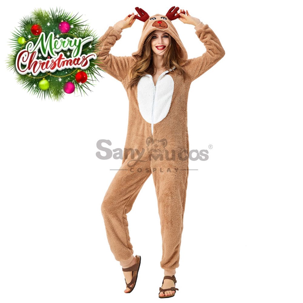 【In Stock】Christmas Cosplay Christmas Reindeer Costume Costumes