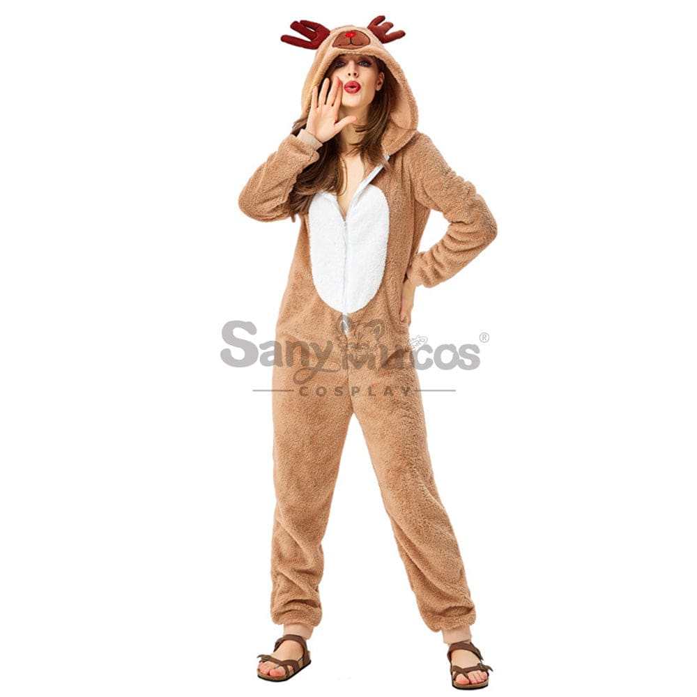 【In Stock】Christmas Cosplay Christmas Reindeer Costume Costumes