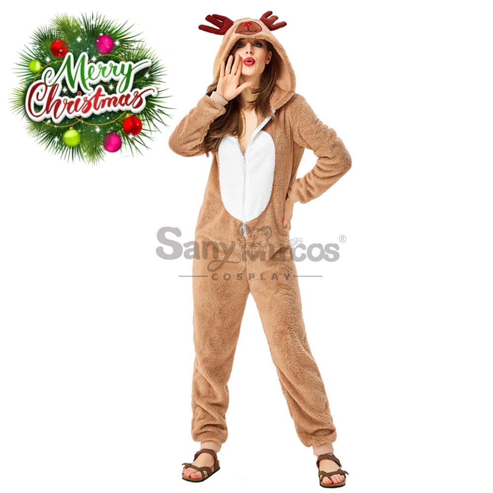 【In Stock】Christmas Cosplay Christmas Reindeer Costume Costumes