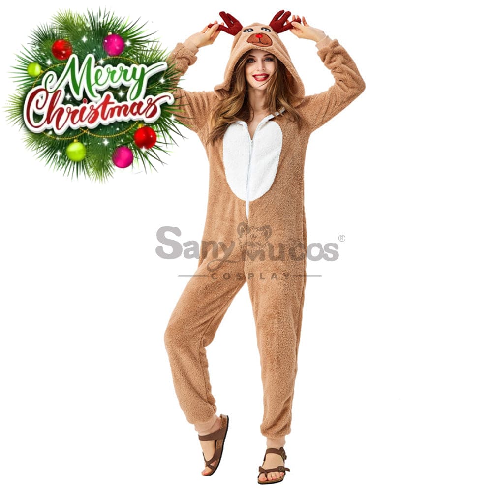 【In Stock】Christmas Cosplay Christmas Reindeer Costume Costumes