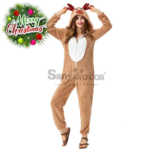 【In Stock】Christmas Cosplay Christmas Reindeer Costume Costumes
