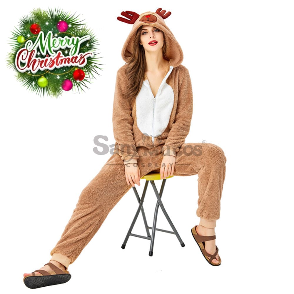 【In Stock】Christmas Cosplay Christmas Reindeer Costume Costumes