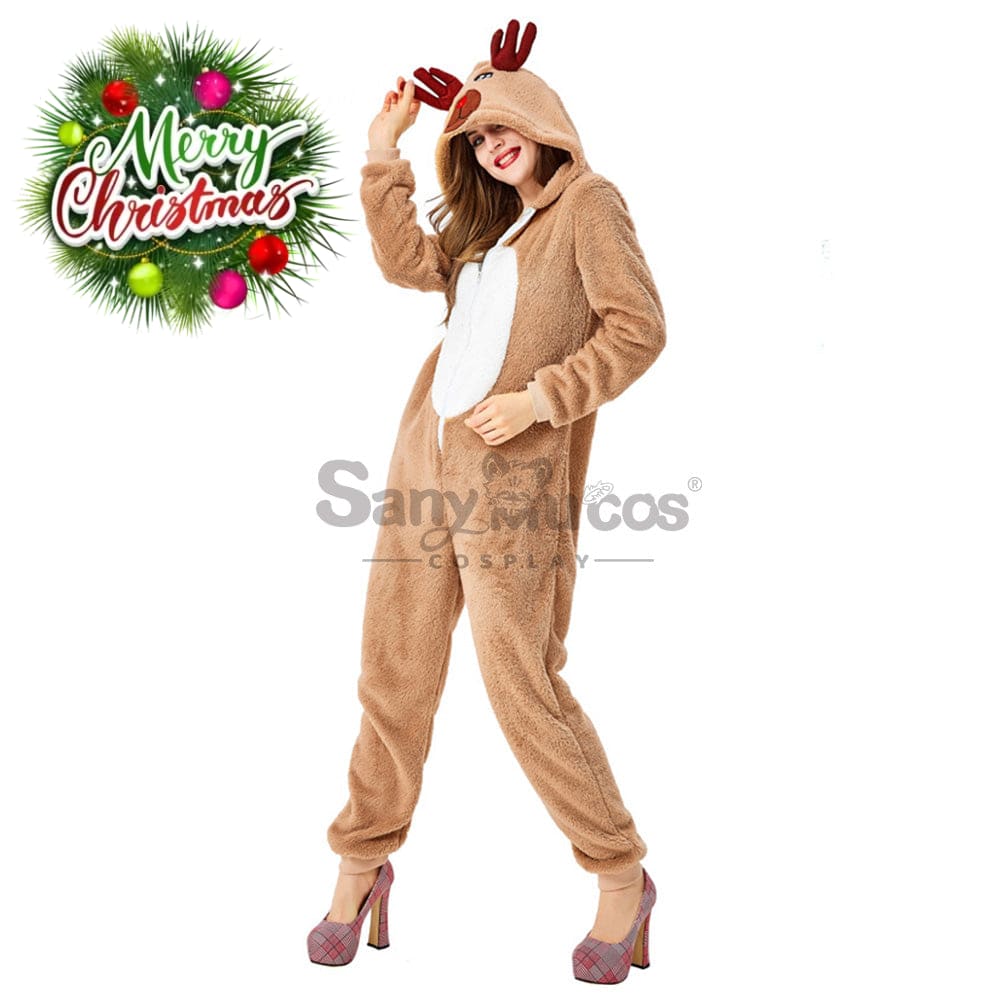 【In Stock】Christmas Cosplay Christmas Reindeer Costume Costumes