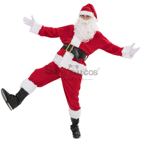 【In Stock】Christmas Cosplay Santa Claus Costume Costumes