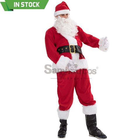【In Stock】Christmas Cosplay Santa Claus Costume Costumes