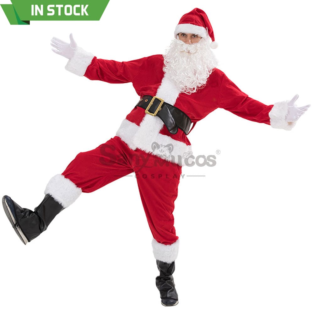 【In Stock】Christmas Cosplay Santa Claus Costume Costumes