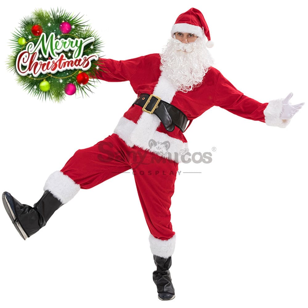 【In Stock】Christmas Cosplay Santa Claus Costume Costumes