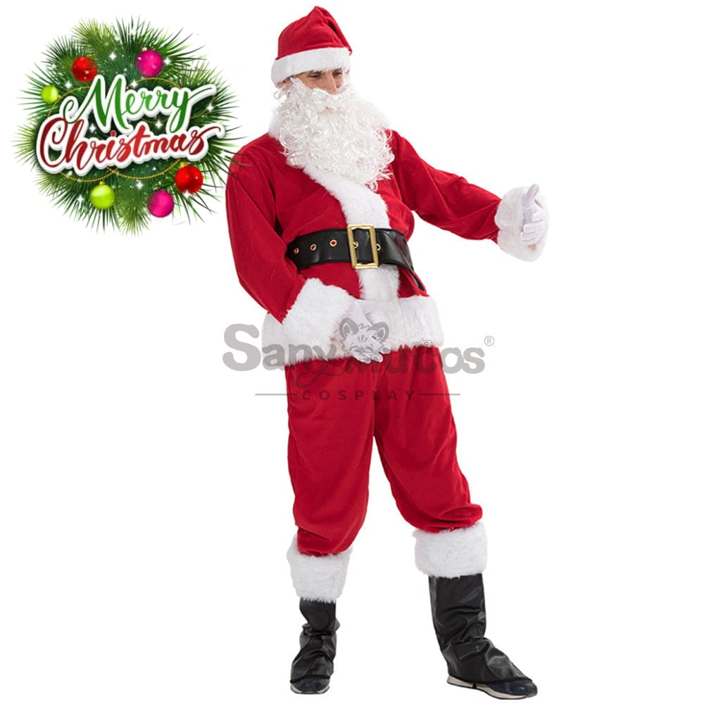 【In Stock】Christmas Cosplay Santa Claus Costume Costumes