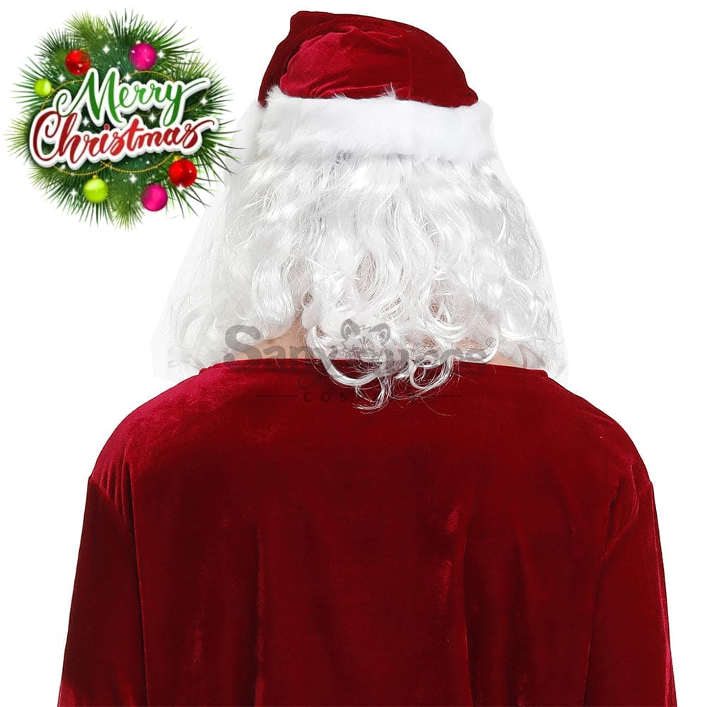 【In Stock】Christmas Cosplay Santa Claus Wig Wigs