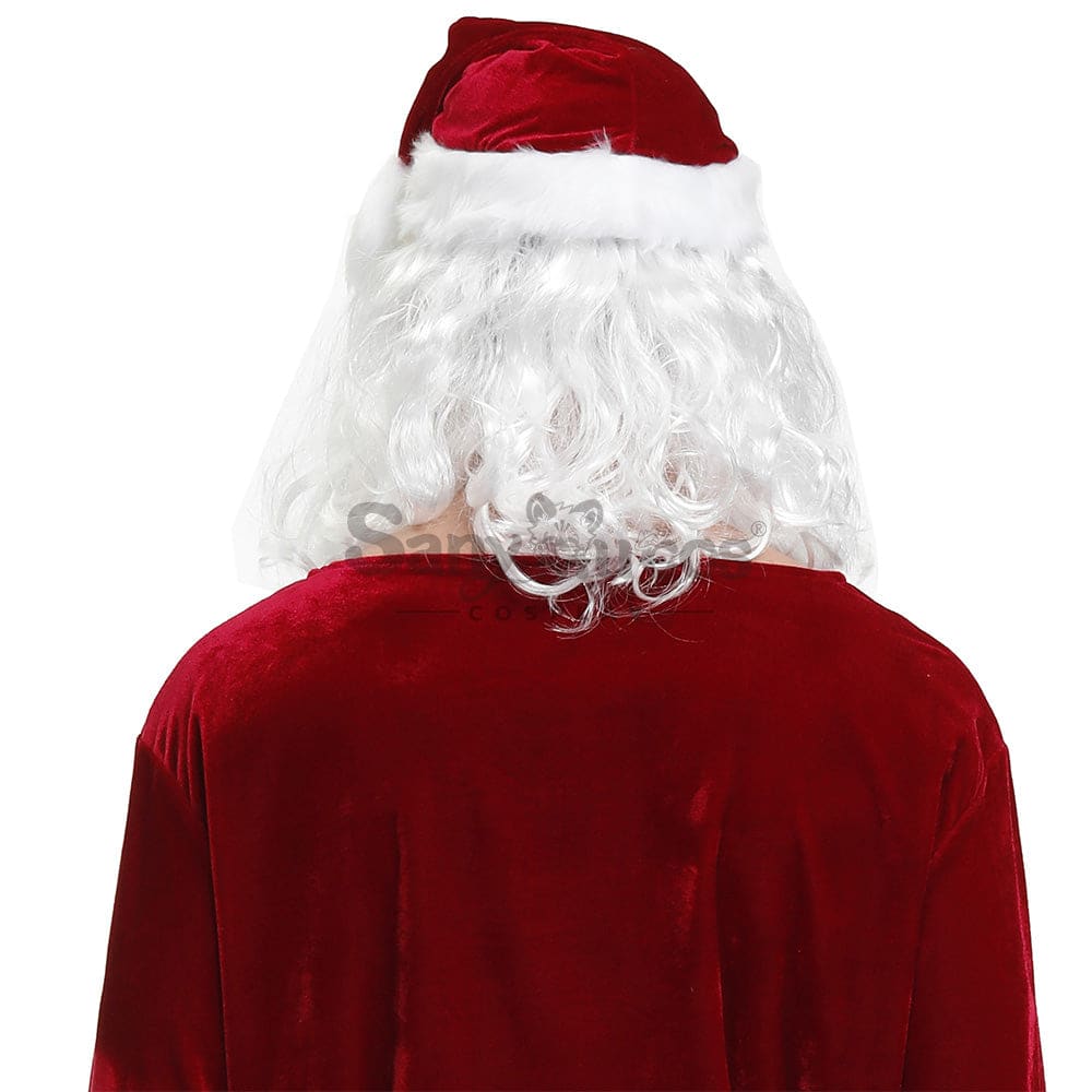 【In Stock】Christmas Cosplay Santa Claus Wig Wigs