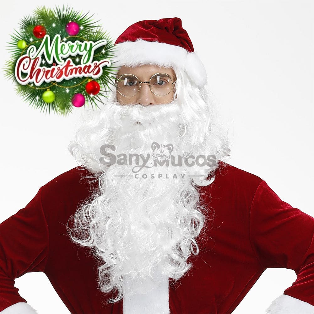 【In Stock】Christmas Cosplay Santa Claus Wig Wigs