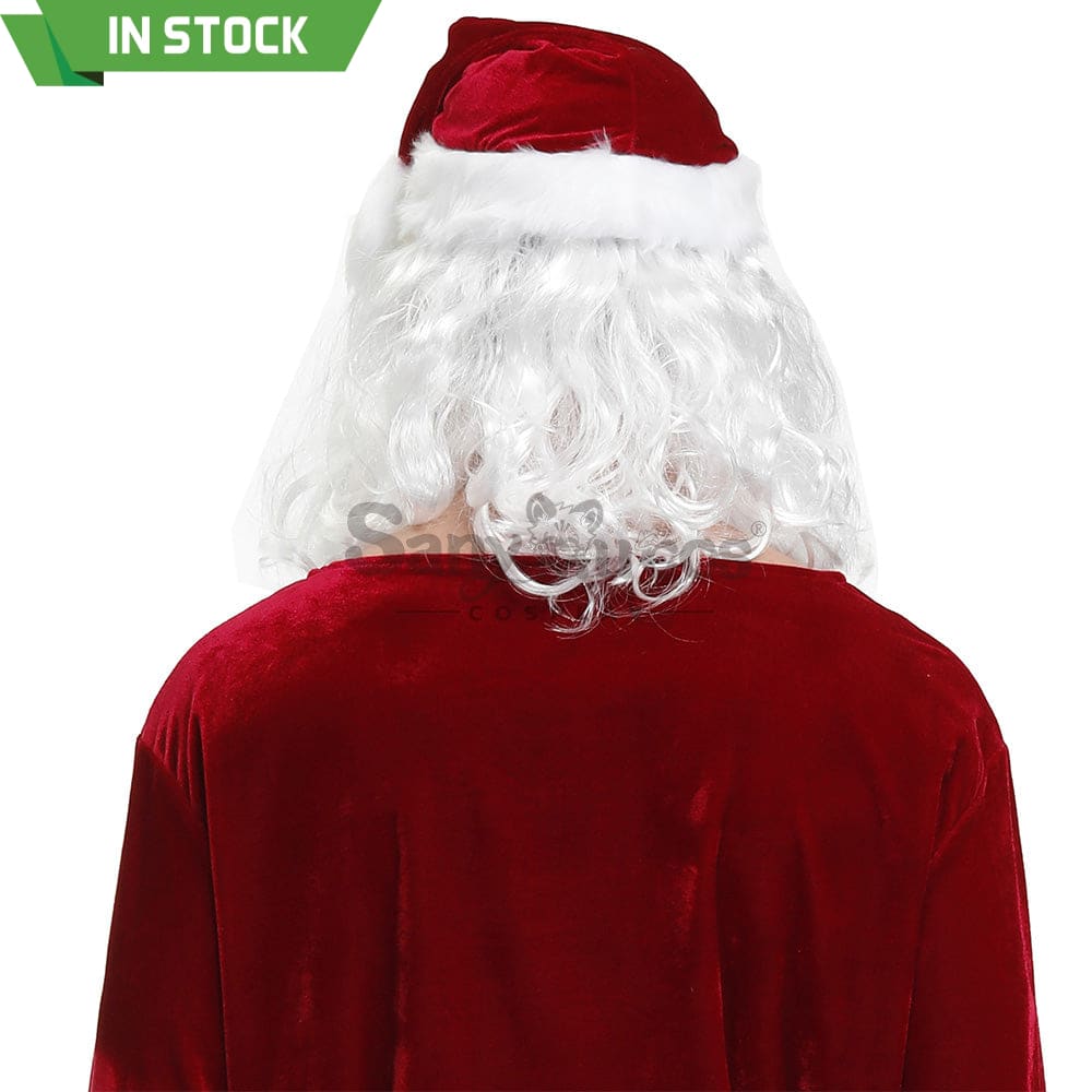 【In Stock】Christmas Cosplay Santa Claus Wig Wigs