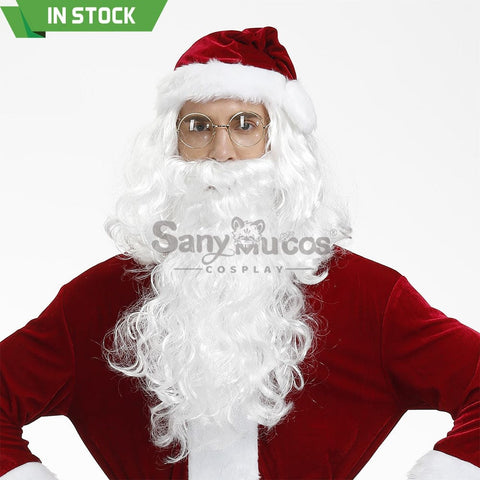 【In Stock】Christmas Cosplay Santa Claus Wig Wigs