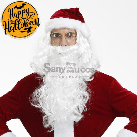 【In Stock】Christmas Cosplay Santa Claus Wig Wigs