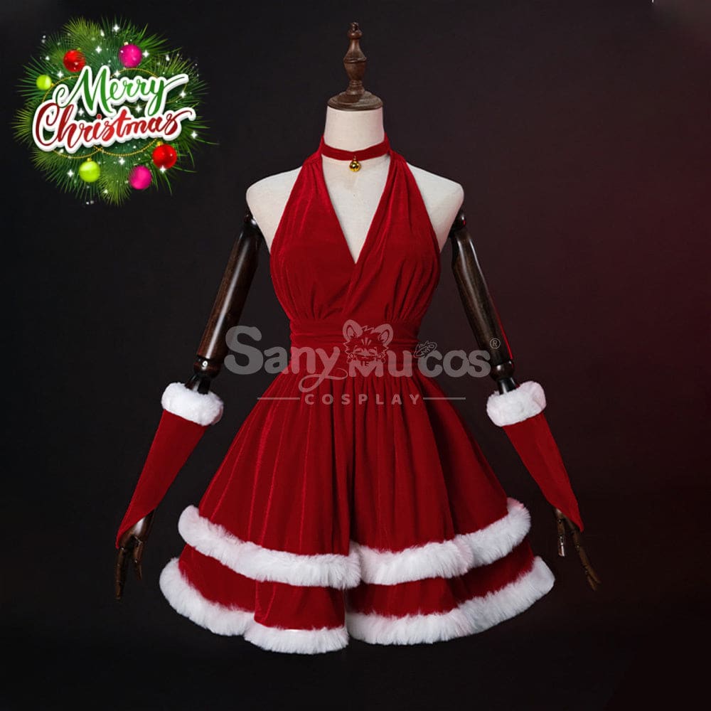 【In Stock】Christmas Cosplay Santa Dress Costume Costumes