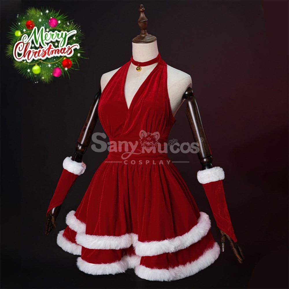 【In Stock】Christmas Cosplay Santa Dress Costume Costumes