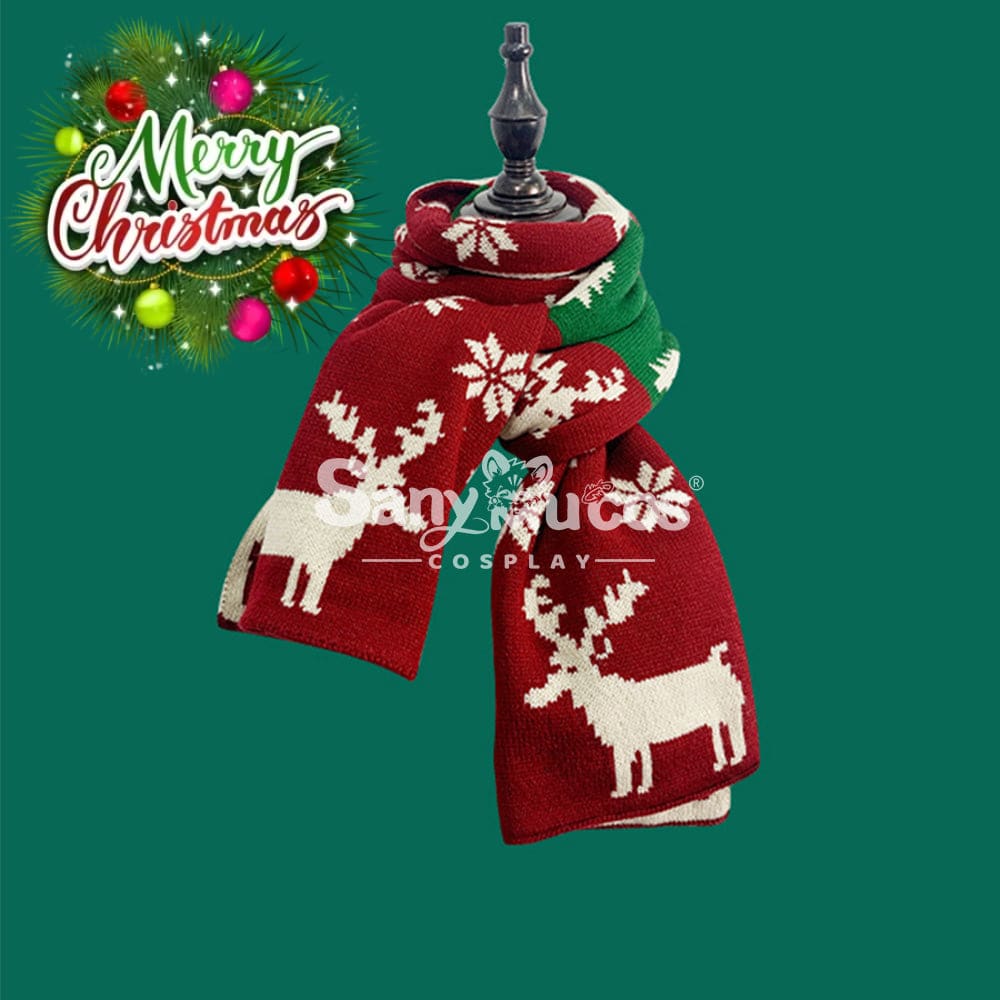 【In Stock】Christmas Cosplay Christmas Scarf Props 1# Prop