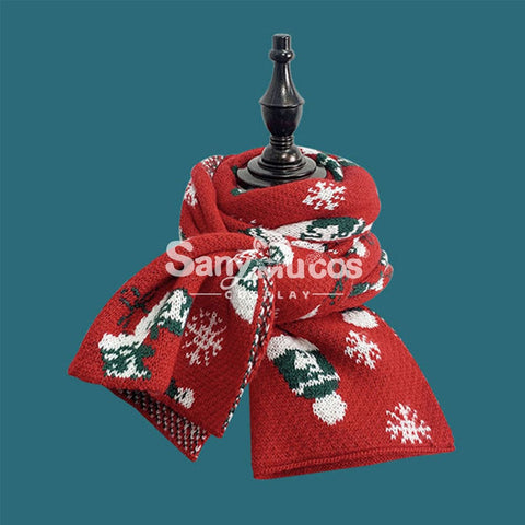 【In Stock】Christmas Cosplay Christmas Scarf Props 2# Prop